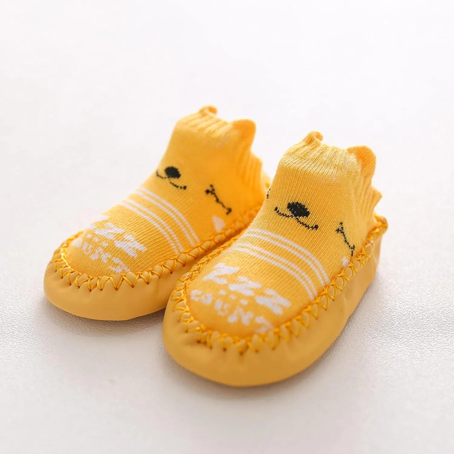 Baby Boys Girls Cartoon Floor Walking Shoes First Kids Shoes The Socks Baby Size 2