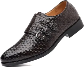 Men's Business Attire Casual Shoes British Pointed Solid Color Lace Up Leather Shoes Mens Casual Shoes 10