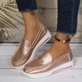 Orthopedic Shoes for Women Lightweight Slip-On Knitted Sneakers Comfortable Fashion Flat Walking Breathable Sock Mesh Loafers Orthowalkway Womens Retro Shoes