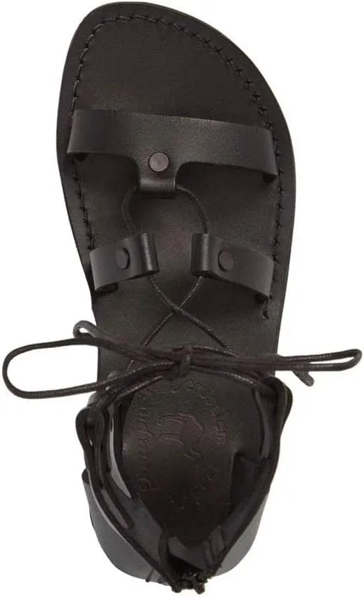 Rebecca - Leather Gladiator Lace Up Sandal - Womens Sandals