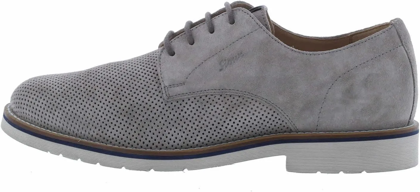 Sioux Men's Derby Oxford Flat, Cemento, 8
