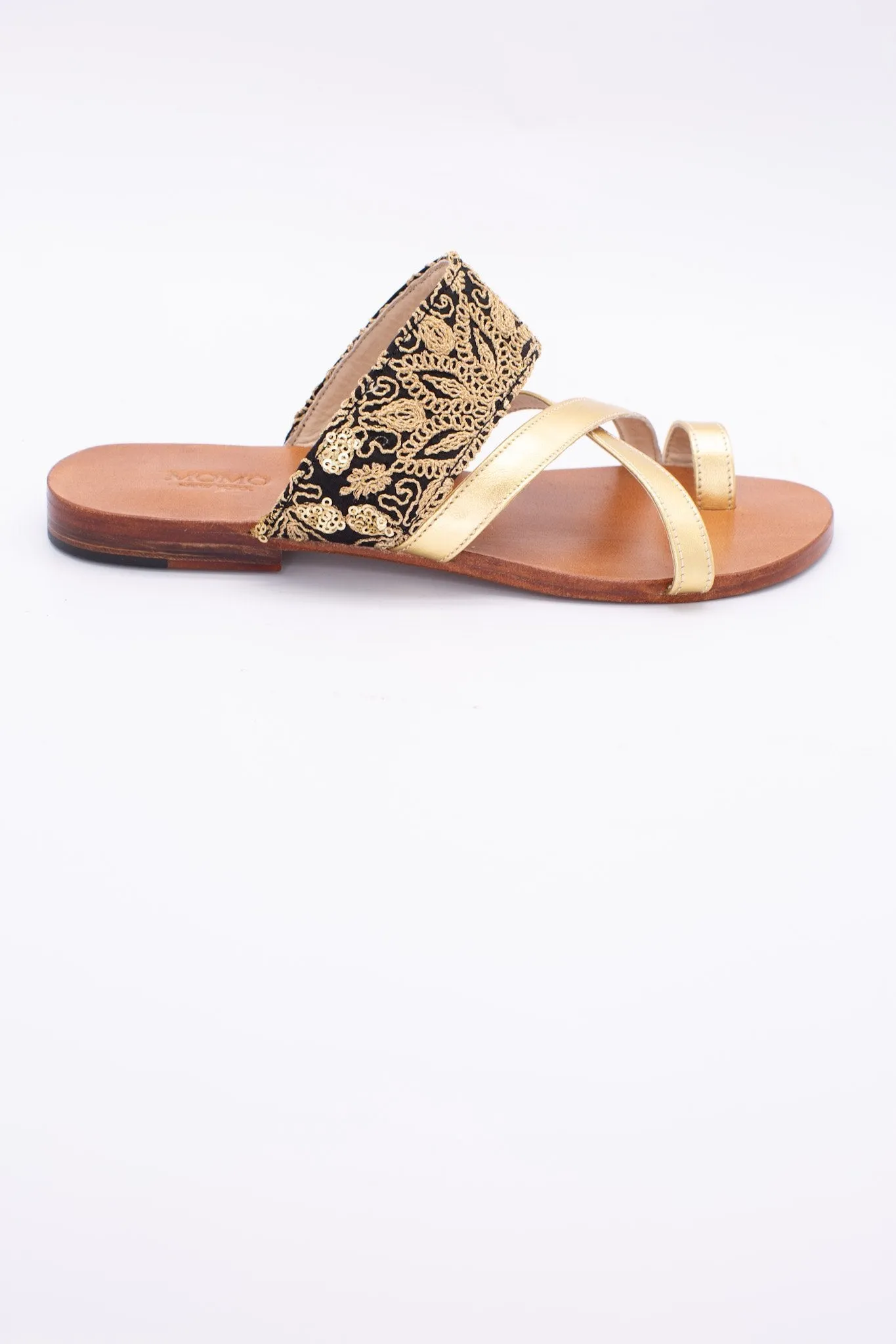 STRAP LEATHER SANDALS MARIEL