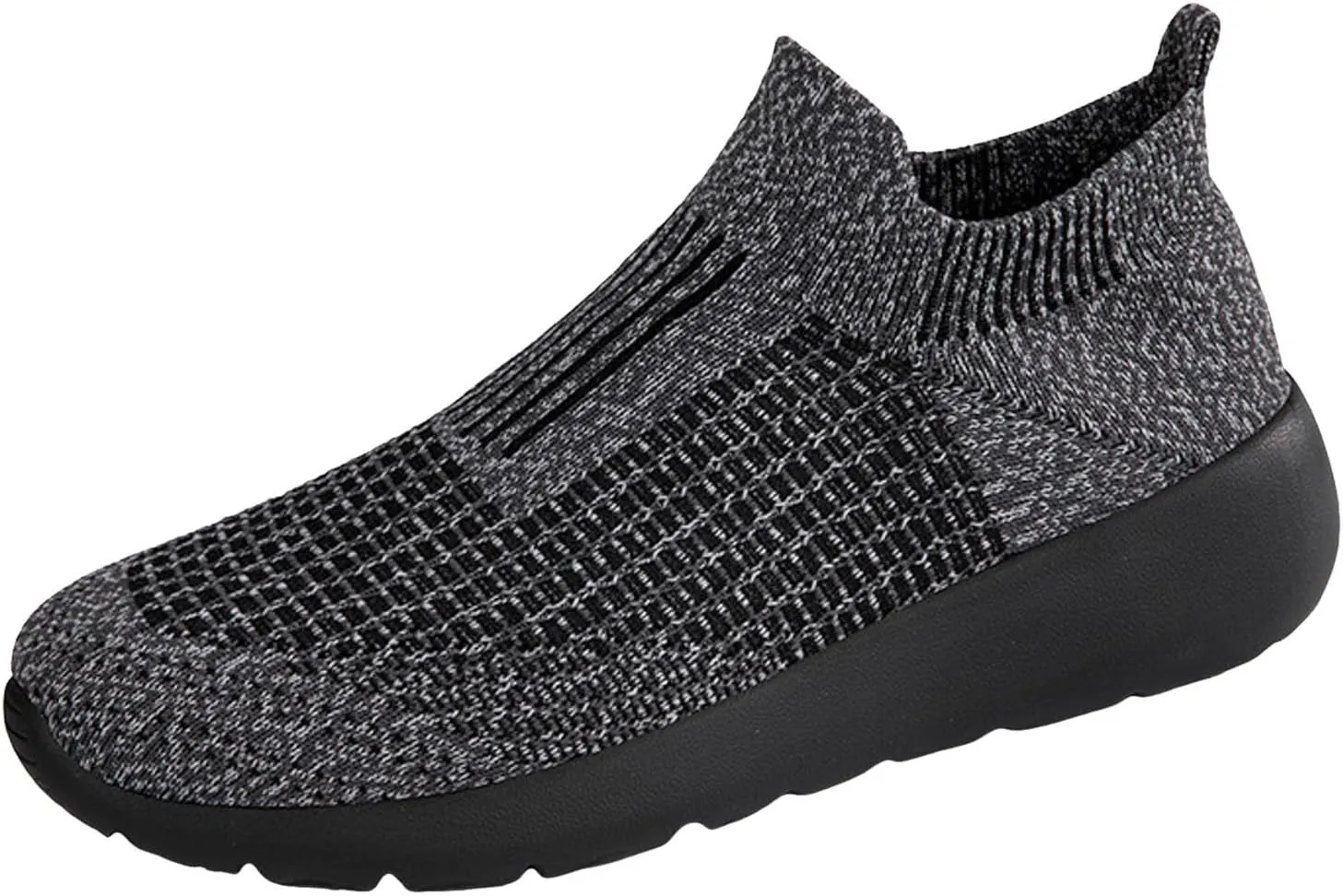 Stretch Mens Loafers & Slip-Ons Men's Fashionable Breathable Sneakers Comfortable & Light-Weight Slip On Shoes
