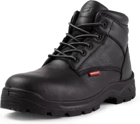 SUREWAY 6" Waterproof Work Boot for Men, Extremely Comfortable Insole, Oil/Slip Resistant, Thicker Leather, Work Boots/Shoes for Men, EH Safety Industrial & Construction Work Boots