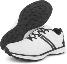 Waterproof Golf Shoes Female Spikeless Golf Sneakers Lightweight Anti Slip Walking Footwears