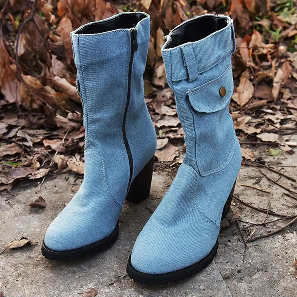 White and Gold Cowboy Boots Women Western Boots Ankle Length Flat Heel Boots for Women Brown Leather Knee High Boots Heeled Women's Flat Mid-Calf Slouchy Boots Women Cowboy Boots Square Toe Wide Calf