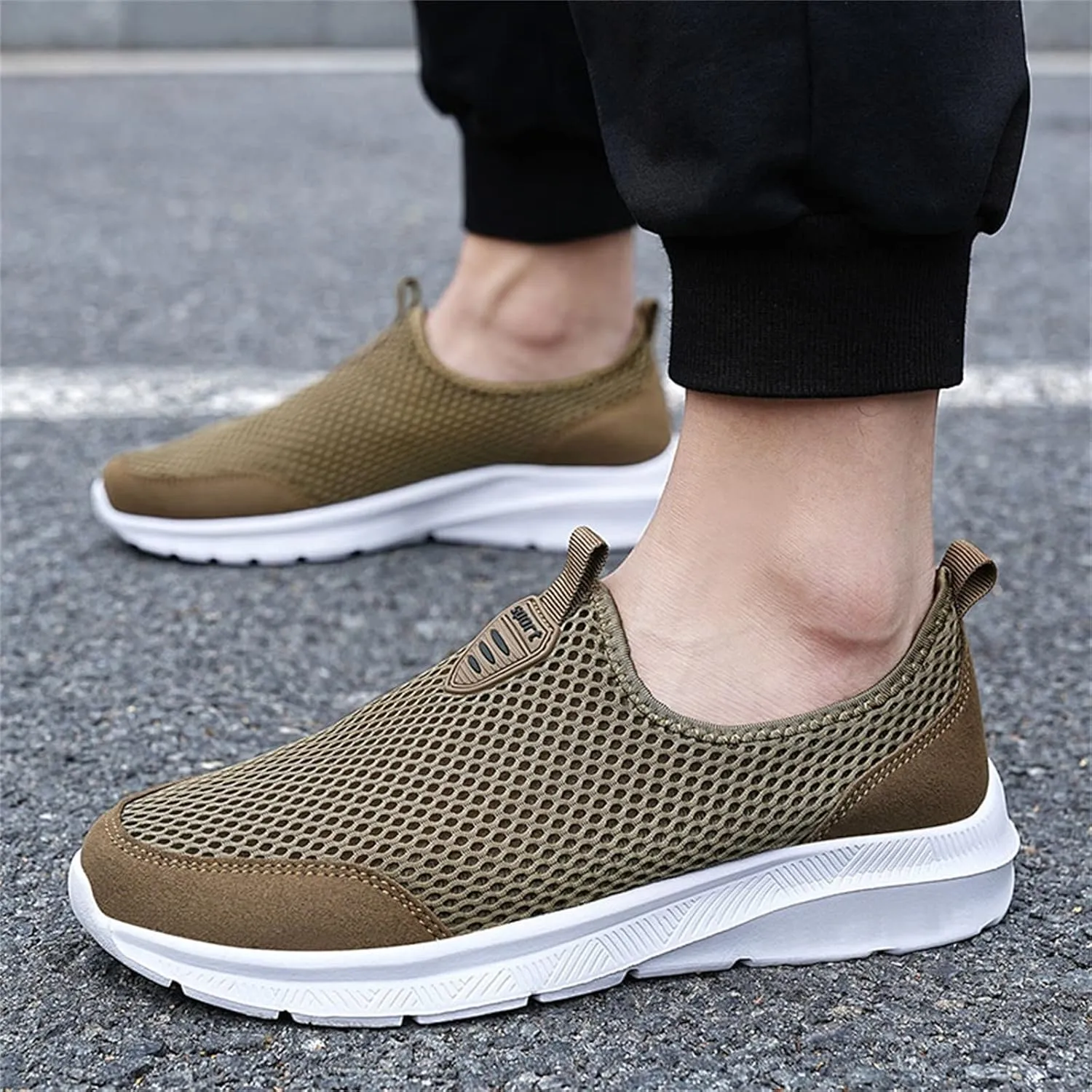 Women's Fashion Sneaker Non Slip Lace Up Comfort Women's Work or Walking Sneakers Running Shoes Womens White Loafers Womens Leather Sneakers