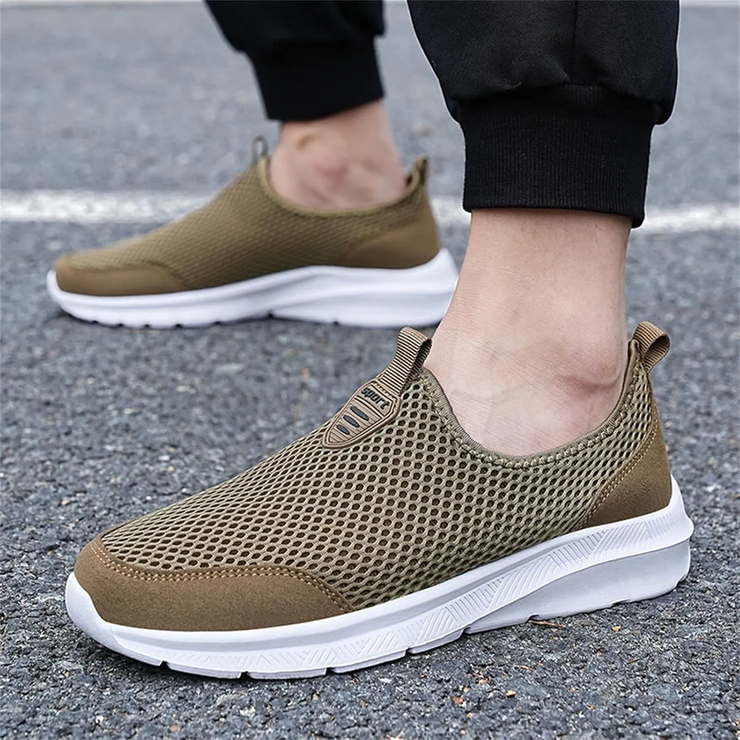 Women's Fashion Sneaker Non Slip Lace Up Comfort Women's Work or Walking Sneakers Running Shoes Womens White Loafers Womens Leather Sneakers